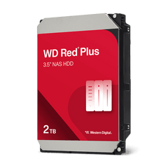 WD Red Plus Internal NAS HDD 3.5" - Recertified